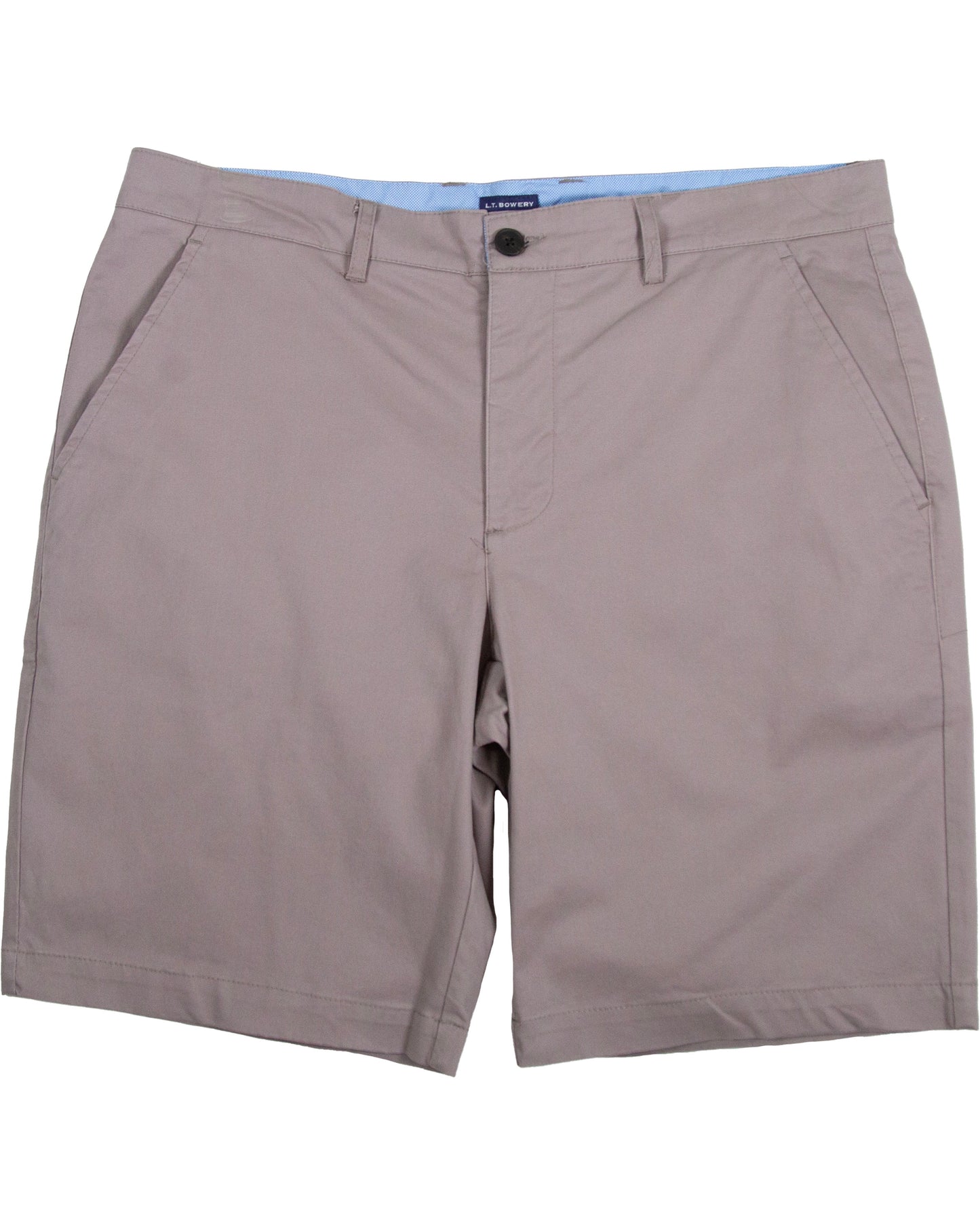 FLAT FRONT SHORT GREY