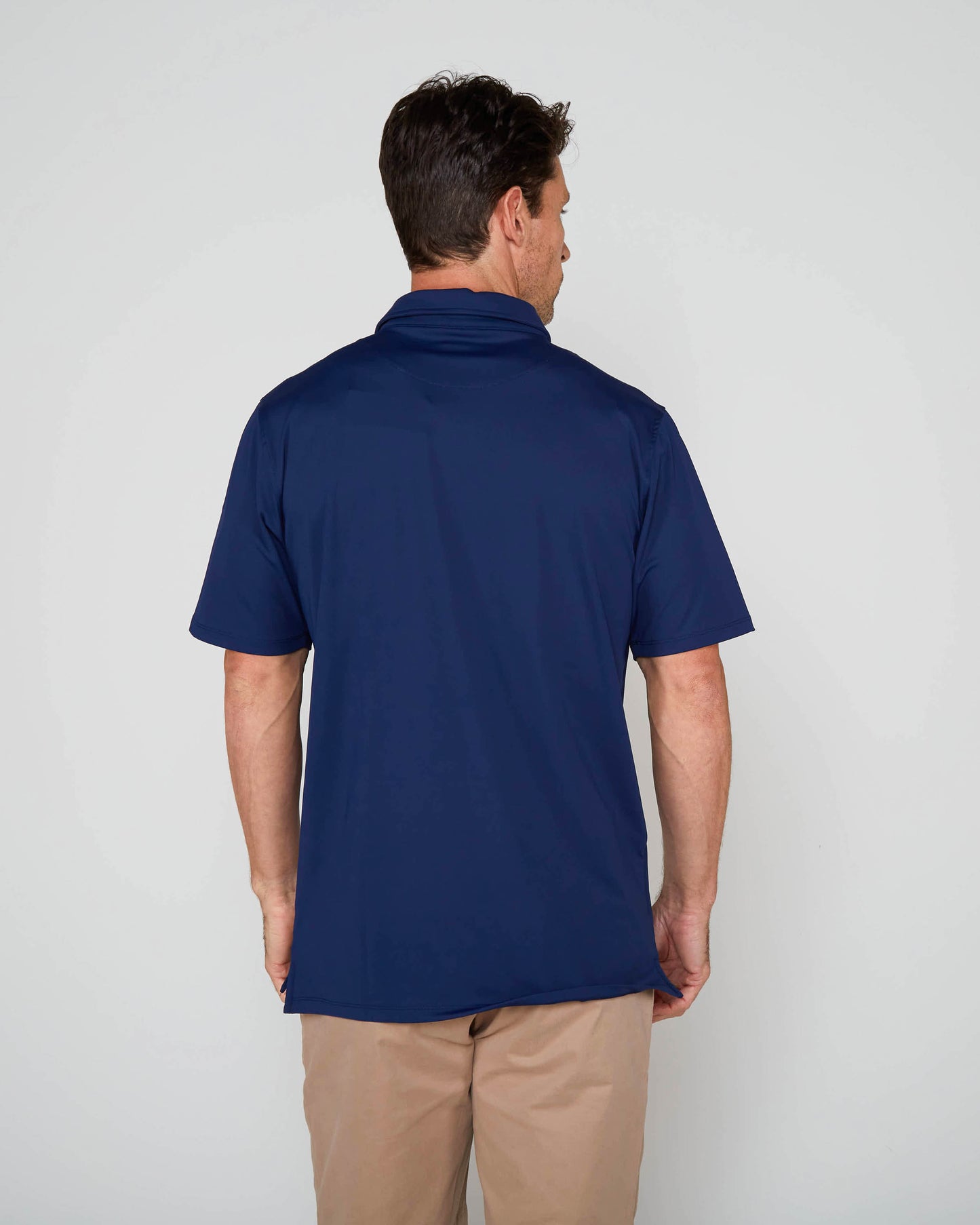 GOLF POLO IN PERFORMANCE POLO NAVY