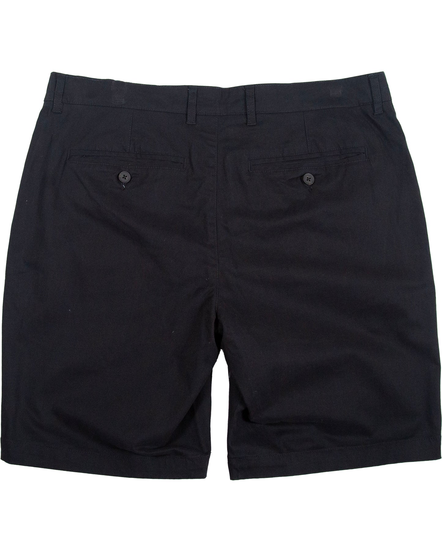 FLAT FRONT SHORT BLACK