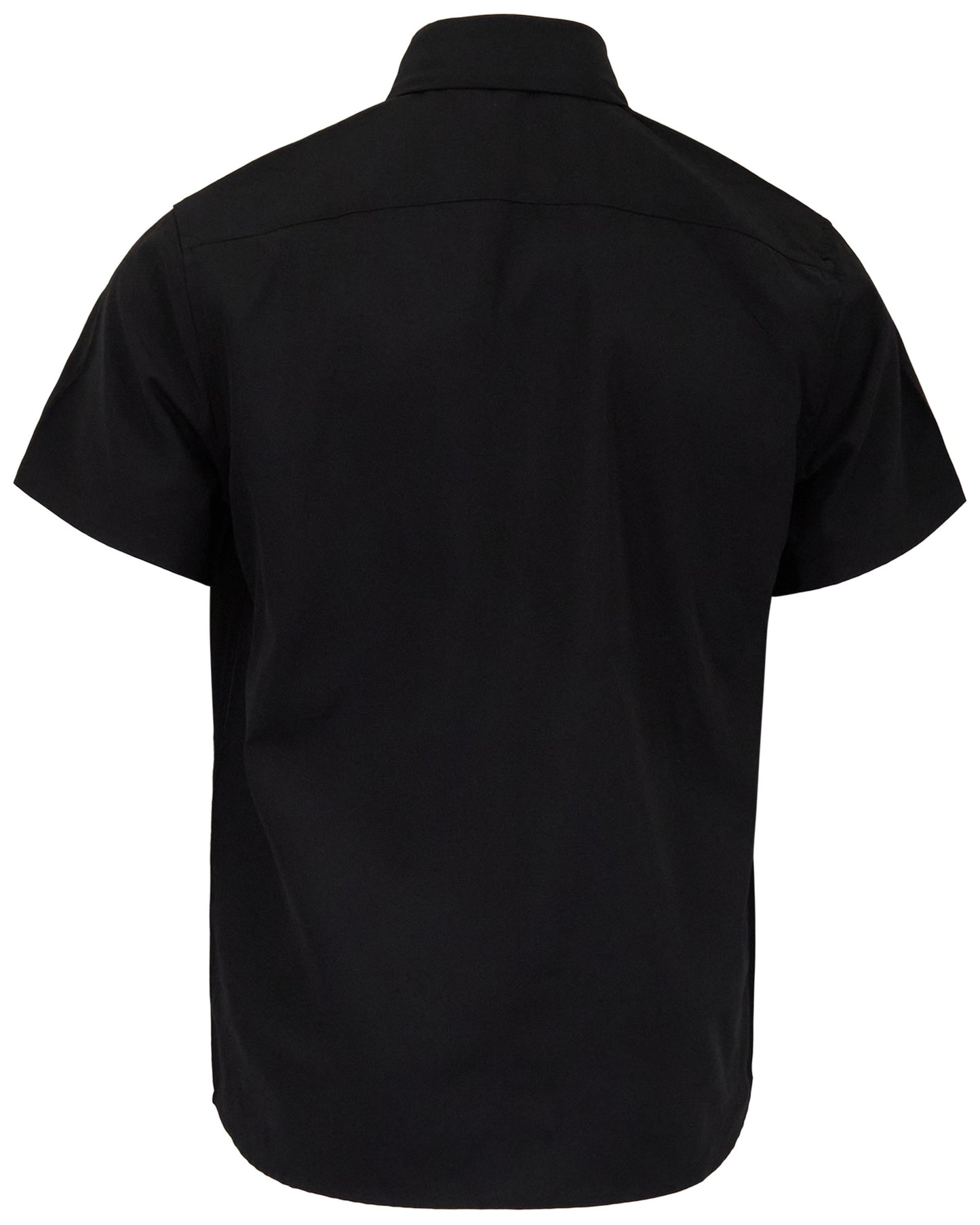 NEWARK PERFORMANCE PRINT SHIRT OXFORD BLACK