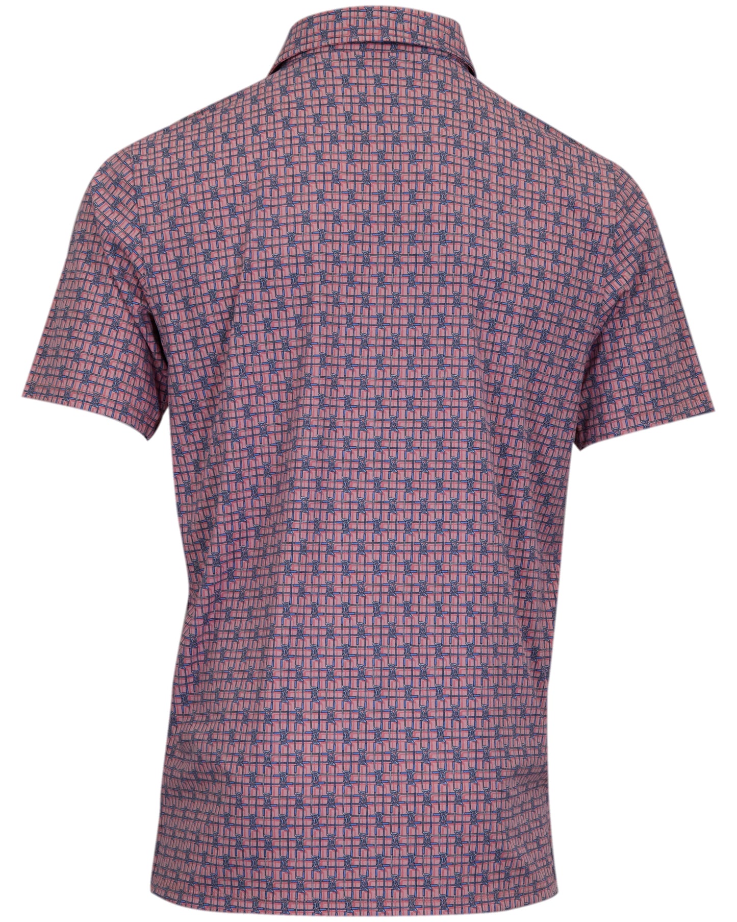 HUDSON GOLF PERFORMANCE POLO TIC TAC CLUB CORAL