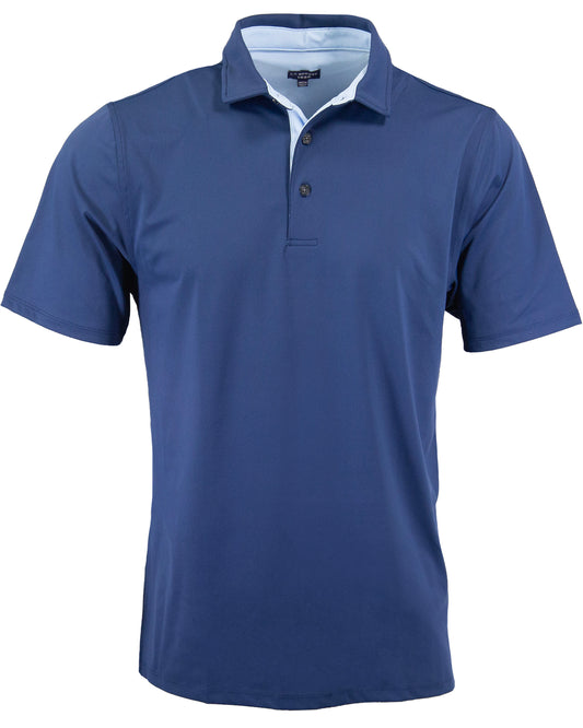 GOLF POLO IN PERFORMANCE POLO NAVY