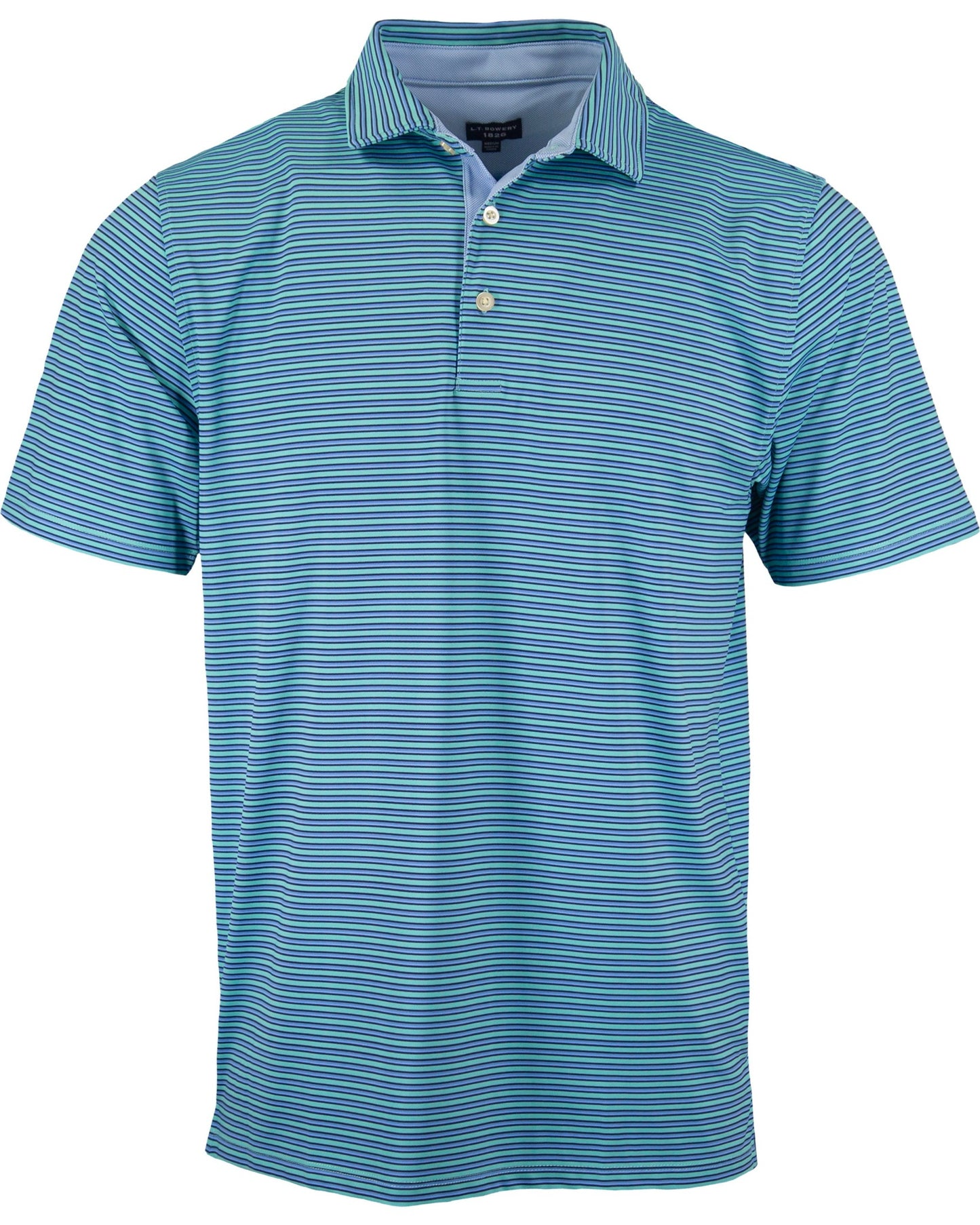 HUDSON GOLF PERFORMANCE POLO SOMERSET MT BLU