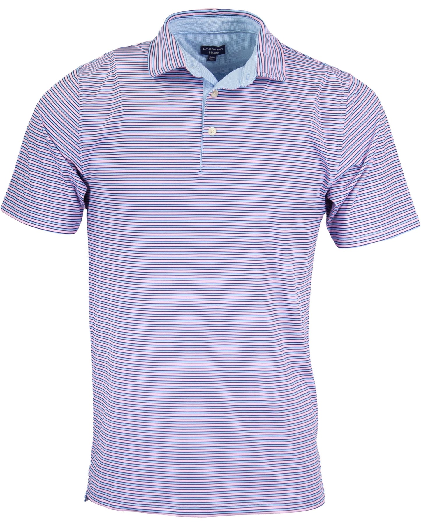 HUDSON GOLF PERFORMANCE POLO SOMERSET PK BLU