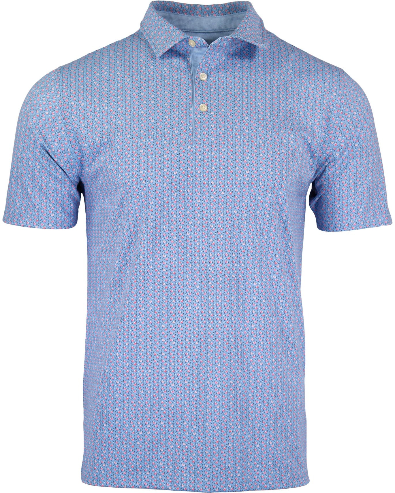 GOLF POLO IN PERFORMANCE POLO TILT GLASS BLUE