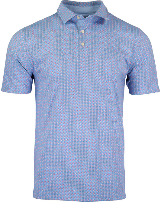 GOLF POLO IN PERFORMANCE POLO TILT GLASS BLUE