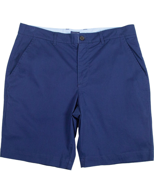 FLAT FRONT SHORT  NAVY