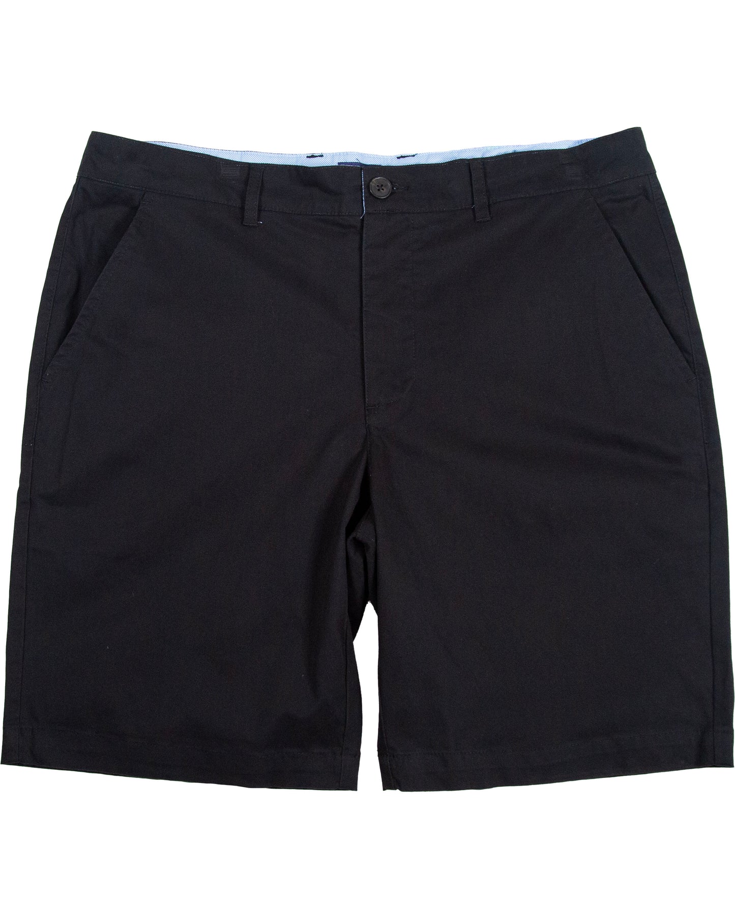 WILLIAM FLAT FRONT SHORT BLACK