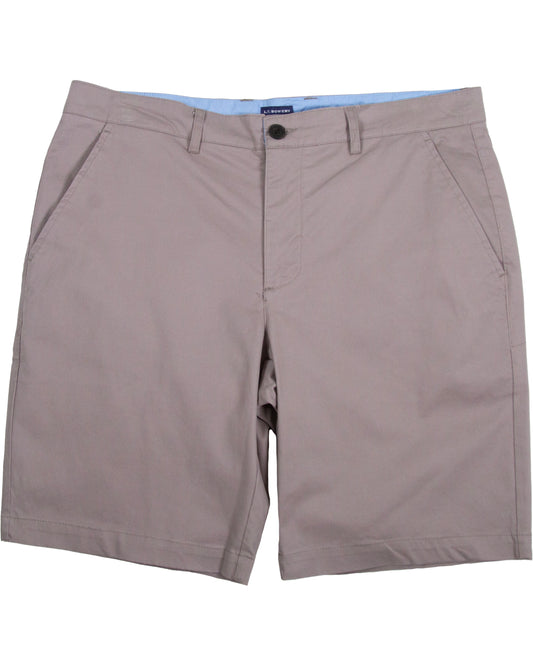 FLAT FRONT SHORT  GREY