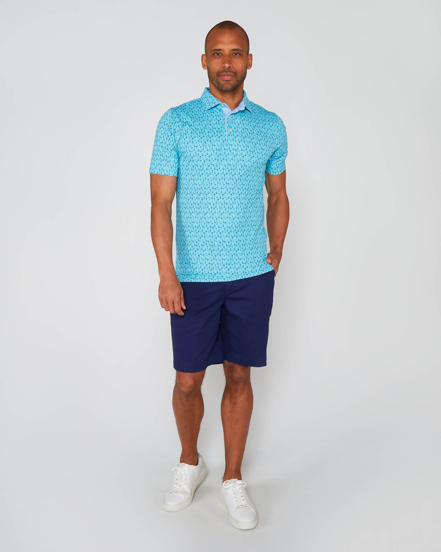 GOLF POLO IN PERFORMANCE POLO PORTSMOUTH MINT