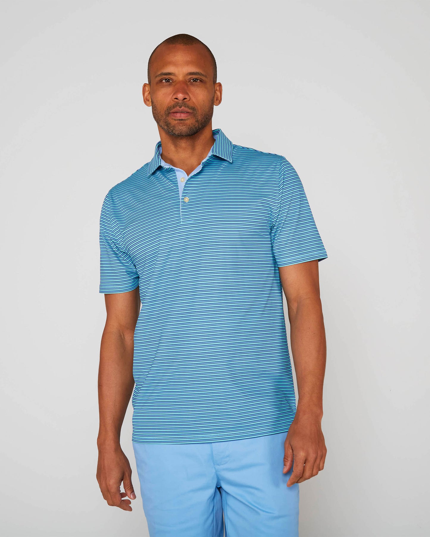 GOLF POLO IN PERFORMANCE POLO SOMERSET MT BLU