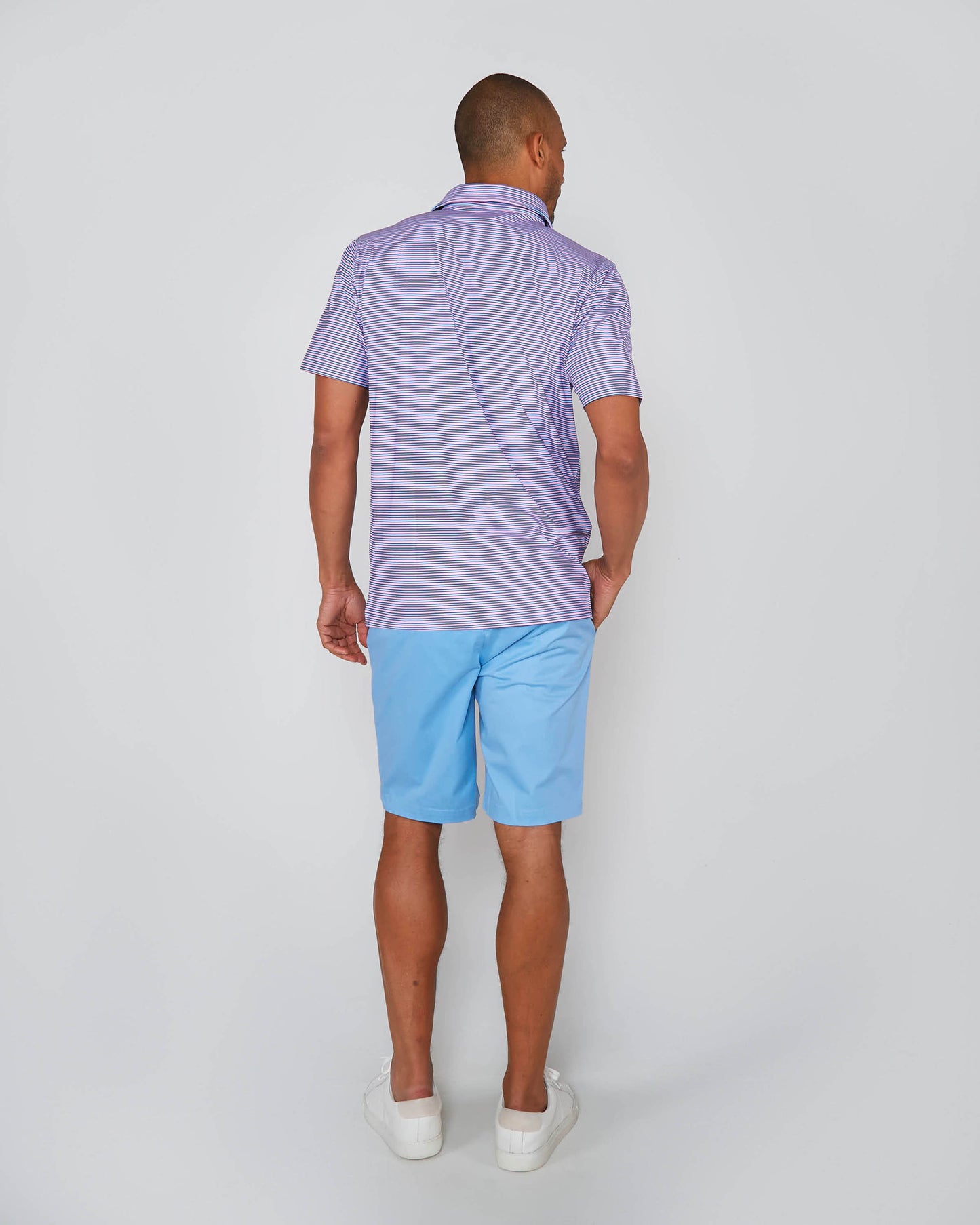GOLF POLO IN PERFORMANCE POLO SOMERSET PK BLU