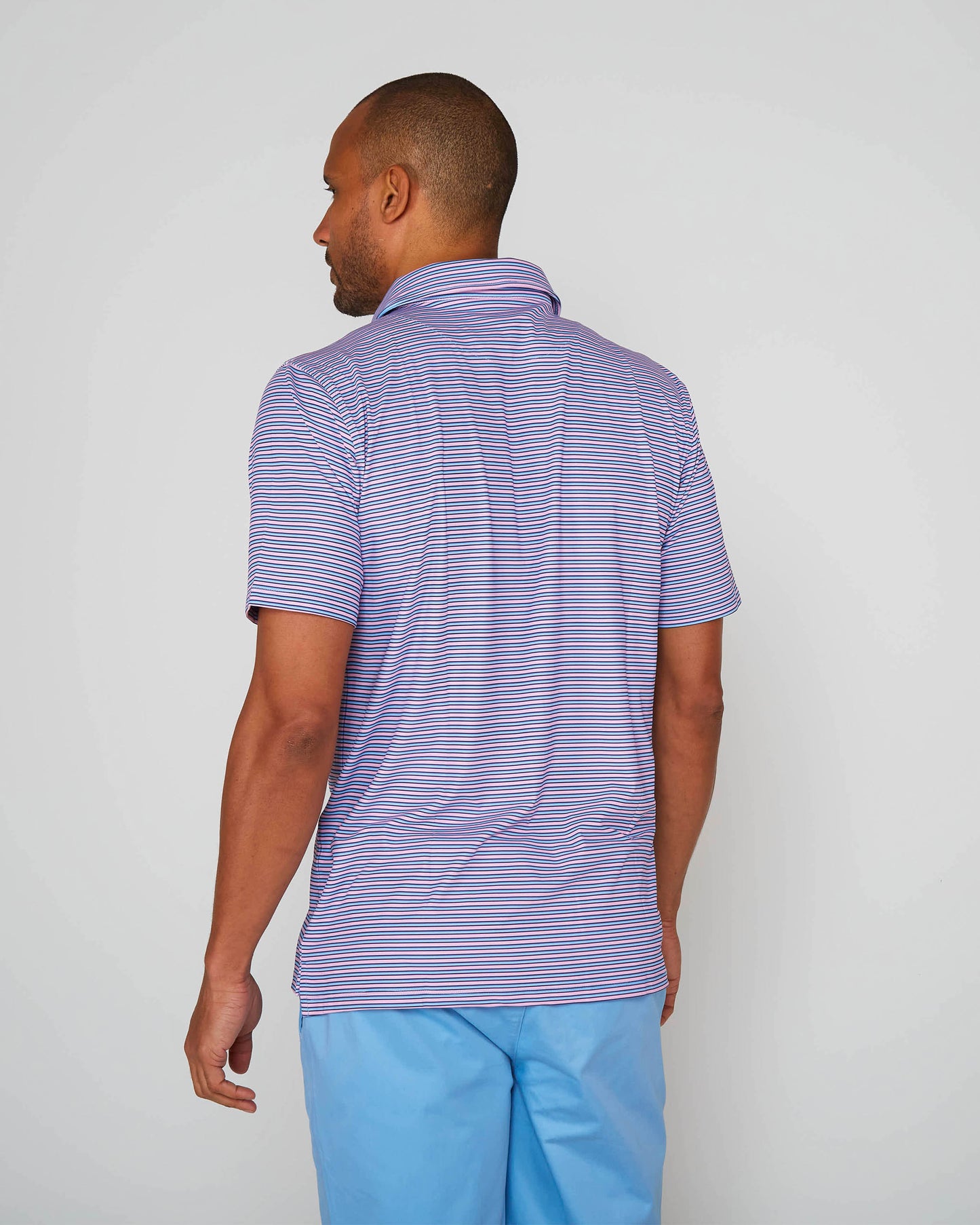 GOLF POLO IN PERFORMANCE POLO SOMERSET PK BLU