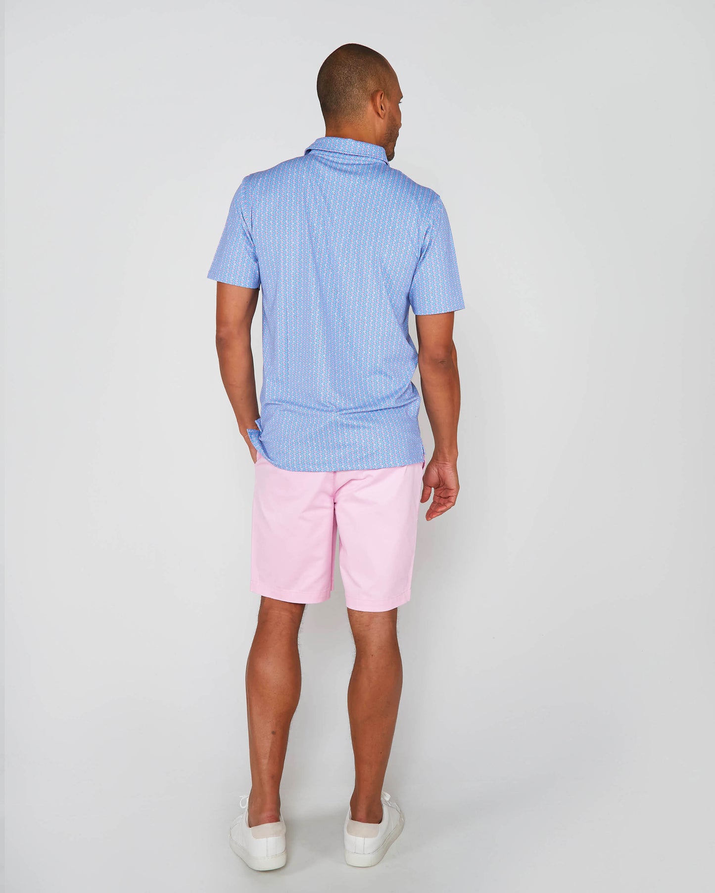 GOLF POLO IN PERFORMANCE POLO TILT GLASS BLUE