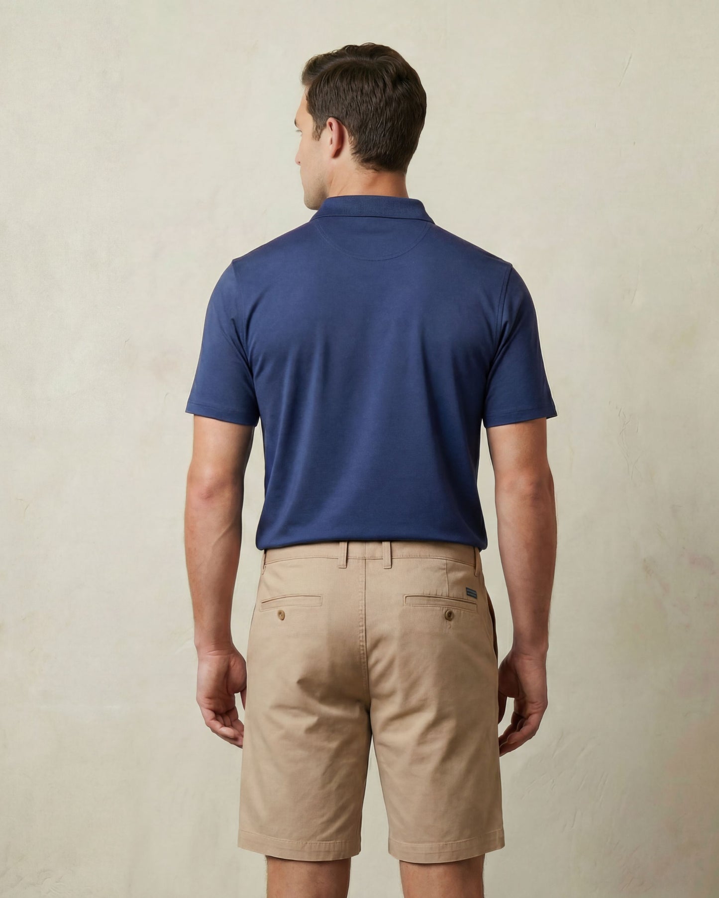 HUDSON GOLF PERFORMANCE POLO NAVY