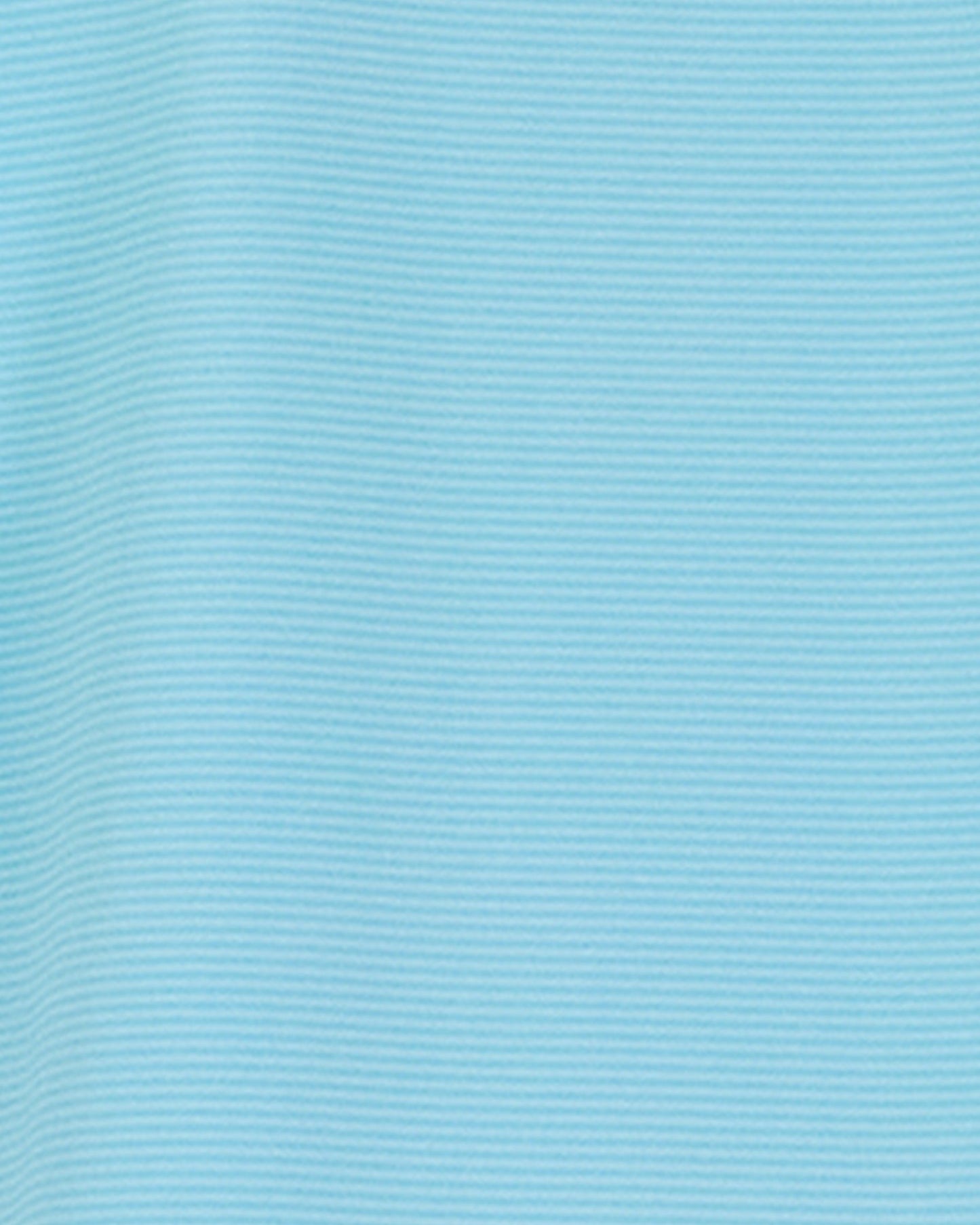 HUDSON GOLF PERFORMANCE POLO BICOLOR STRIPE AQUA
