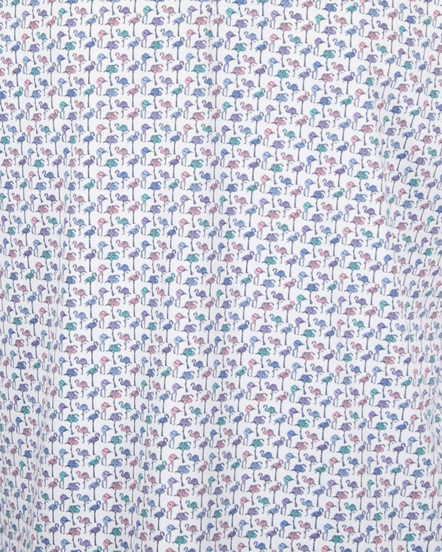 HUDSON GOLF PERFORMANCE POLO FLAMINGO WHITE
