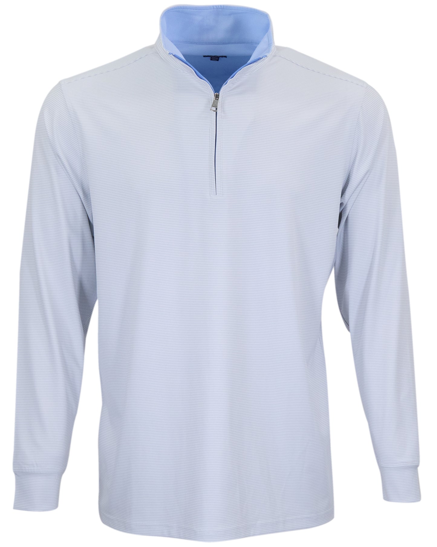 YORK GOLF PERFORMANCE QUARTER ZIP ZIP BI COLOR SILVER